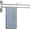 Silver, variant on Bathroom Towel Rack SUS304 Stainless Steel Towel Rack, Adjustable 2 Arms Swivel Towel Holder, Wall Mounted Towel Racks for Bathroom