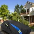 thumbnail image 6 of Car Cover Custom Fit for Camaro, Waterproof All Weather Full Exterior Cover Rain Snow UV Protection Cover with Side Door Zipper Design, 6 of 13