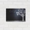thumbnail image 3 of Luxe Metal Art 'Wood Series: Birds and Tree, Inverted Silhouettes', Metal Wall Art, 16"x12", 3 of 9
