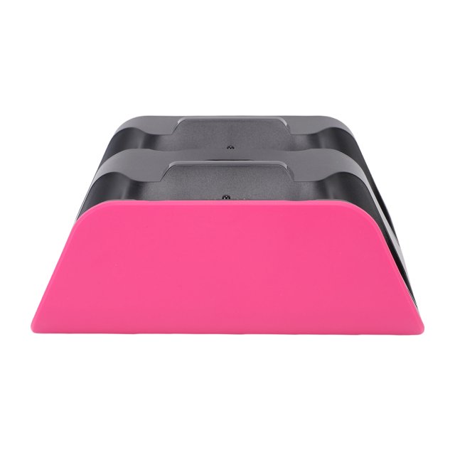 Station de Recharge pour Manette PS5 / Edge, Station de Recharge Rapide pour Manettes Doubles avec Indicateur LED, Fonction Support de Rangement, Câble USB