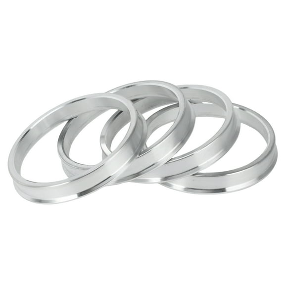 Unique Bargains Hub Centric Rings, 60.1mm ID to 67.1mm OD Vehicle Wheel Hubrings Aluminum Alloy, 4 Pcs