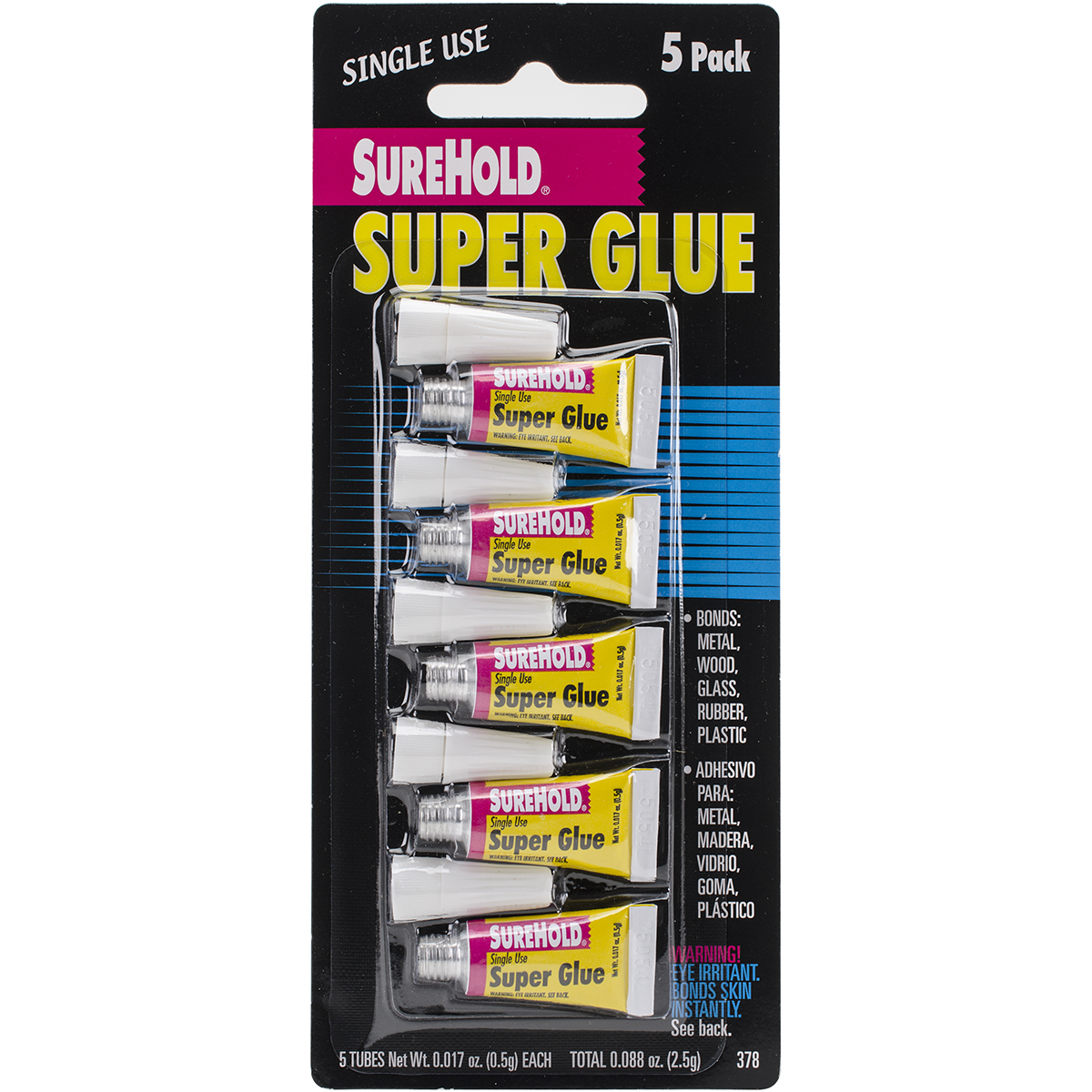 Super Glue 5/Pkg.017oz Walmart Canada