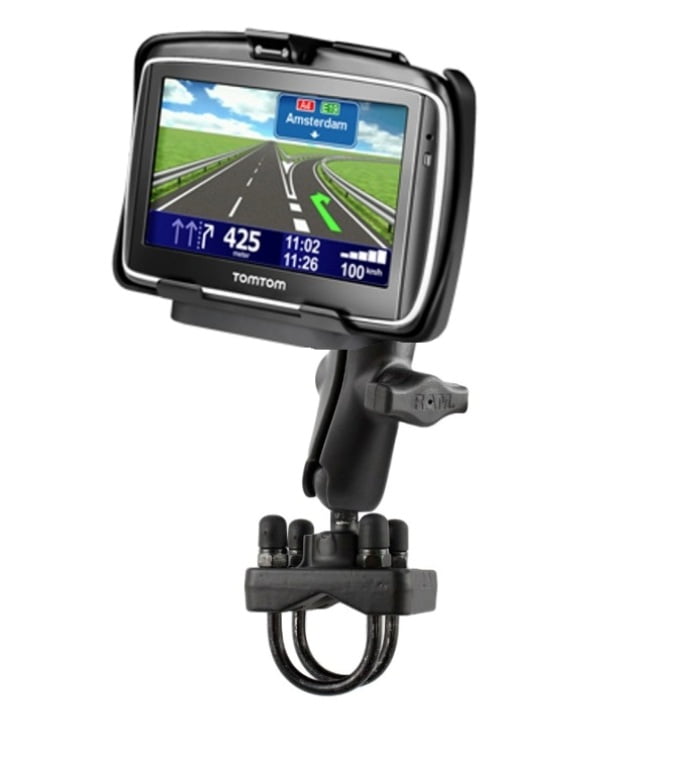 Handlebar Bike Motorcycle Rail Pipe Mount Kit Fits Gps TomTom GO 740 - Walmart.com