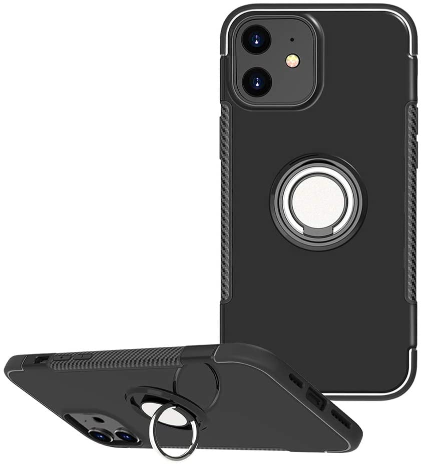 for Samsung Galaxy S20 Plus|S20 Ultra case Hard Shell Military Cover with Holder Stand 360/° Ring Grip for Magnetic Car Mount