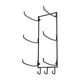 thumbnail image 3 of Estante de almacenamiento con soporte de pared, soporte para esterilla de yoga, accesorios, organizador de montaje en pared, estante de pared de metal, 3 of 8