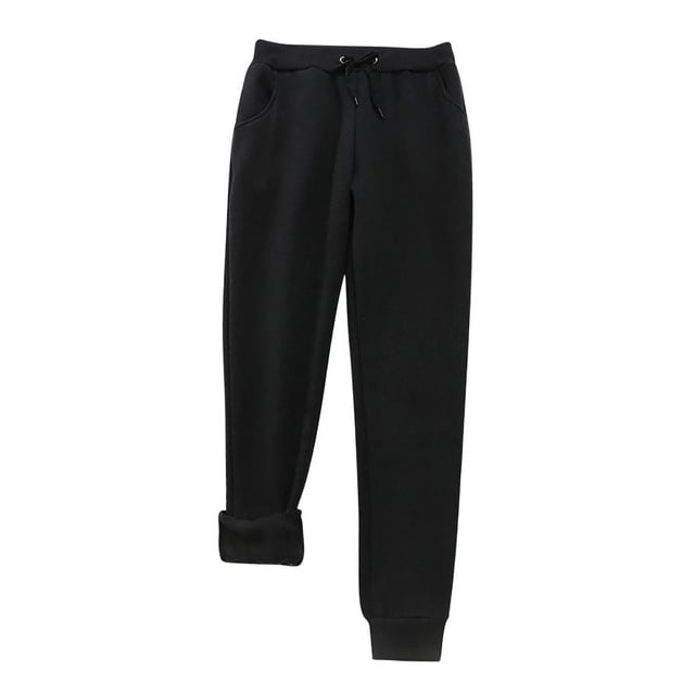 Moda mujer invierno deporte pierna pantalón sólido Casual suelta Leggins pantalones largos Fridja hfkajh101774