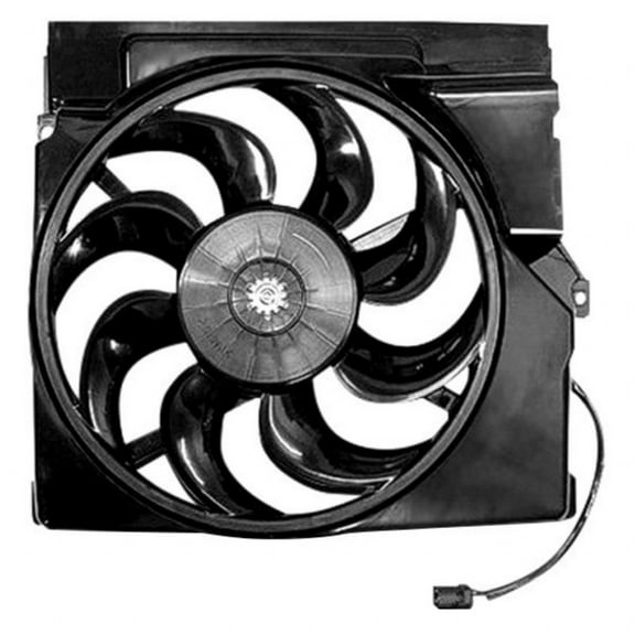 For Honda Accord 1990 1991 1992 1993 Engine Cooling Fan | Includes Motor/Blade/Shroud | 4-Door Sedan/Wagon | w/ Auto Transmission | HO3115105