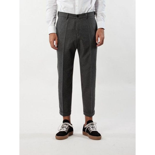$330 Filippa K. M. Lawrence Cropped Slacks Pant Grey