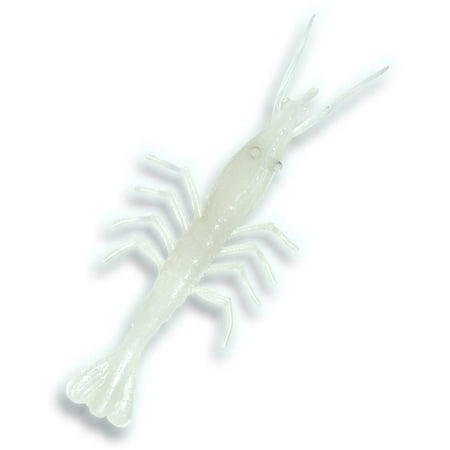 UPC: 0879044003243 | Z-Man SSHRP3-231PK5 Elaztech Scented ShrimpZ 3 Glow 5 Per Pack
