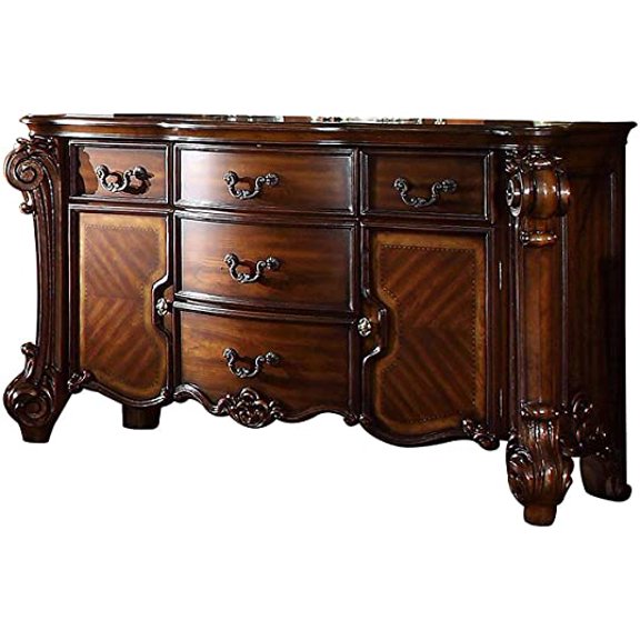 71" X 21" X 38" Cherry Wood Dresser