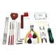 thumbnail image 1 of Kit de herramientas de reparación de guitarra de 26 uds mantenimiento de reparación de ukelele de guitarra acústica, 1 of 8