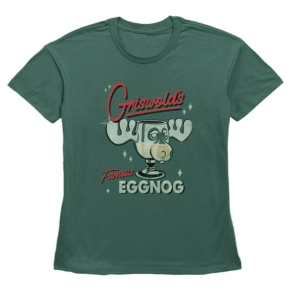 Women's National Lampoon's Christmas Vacation Famous Eggnog  Graphic T-Shirt