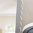 thumbnail image 2 of Modway Emmeline Scalloped Rectangle Floor Mirror in Light Gray, 2 of 9