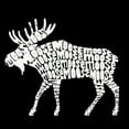 thumbnail image 2 of Men's Word Art T-shirt - Moose, 2 of 2