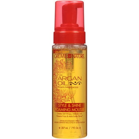 Creme Of Nature Style Shine Foaming Mousse 7 Fl Oz Walmart Com