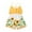 Multicolor, variant on Odeerbi 2025 Toddler Kids Girl Vest Backless Sunflower Printed Romper Clothes Sunsuit Outfits