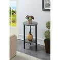 thumbnail image 2 of Pemberly Row Modern 24" Plant Stand in Driftwood Gray Wood Finish, 2 of 3