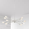 thumbnail image 3 of NEB-3910HP-WH Dainolite Nebraska - Ten Light Horizontal Pendant-Matte White Finish, 3 of 4