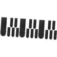 thumbnail image 1 of HUGFEGWE 3sets Cashier Box Clip Cash Tray Insert Clips Register Bill Clip Cash Drawer Money Clips Cash Holder Cash Clip Cash Register Clip Metal Clips for Cash Replacement Clip Black CA919-87069, 1 of 9