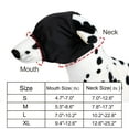 thumbnail image 5 of Dog Calming Cap Eye Mask Nylon Shading Pet Anxiety Mask Muzzle for Grooming Anti Car Sickness (L) Calming Dog Eye Collar Mask, 5 of 5