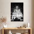 thumbnail image 2 of Elephant Stock Japanese Golden Buddha I Wall Art - Vertical Canvas Wall Art - Living Room Wall Decor - Religion And Spirituality Canvas - Black And Gray Decor By Philippe Hugonnard - 24" x 36", 2 of 8