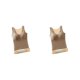 thumbnail image 1 of Sonducket Chaleco térmico para mujer, ropa interior cálida de invierno para clima frío para mujer, Top básico de Color sólido, ropa cómoda Caqui 2piezas, 1 of 6