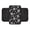 Black White Paw Print, variant on Uourmeti Monochrome Butterfly Pattern Consoles Protector Pad Non-Slip Car Armrest Cushion for Car Interior, Soft Auto Armrest Cover Truck