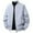 Light Gray, variant on Men's Casual Jacket Lightweight Loose Fit Outdoor Spring Fall Plain Color Coat Layering With Pants Clothes