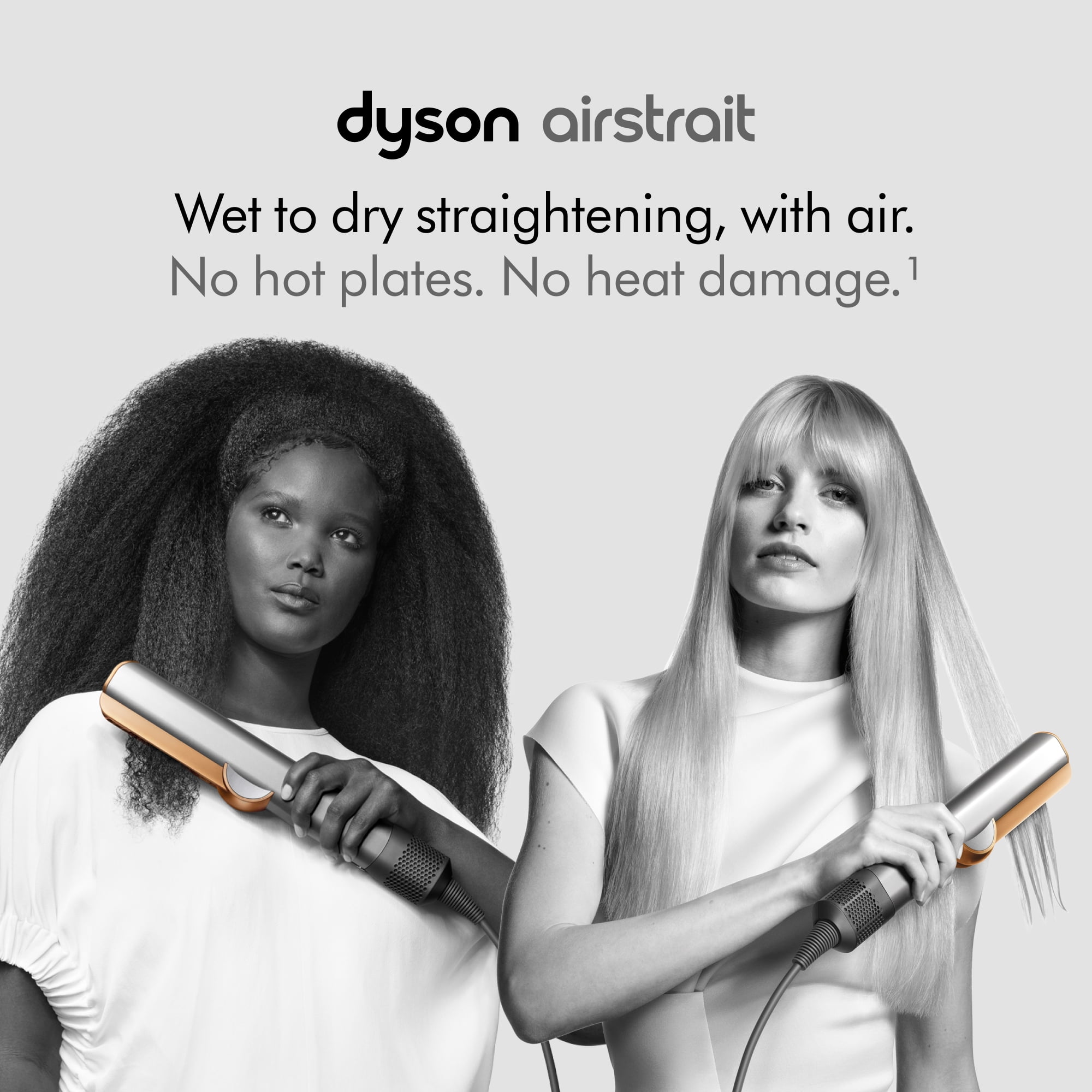 Restored Premium Dyson Airstrait™ Straightener | Nickel/Copper (Refurbished)