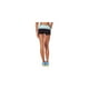 thumbnail image 3 of Aeropostale Womens LLD Snakeskin Athletic Workout Shorts, Azul, XS, 3 of 3