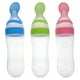 thumbnail image 1 of Juego de 3 biberones de silicona para bebés, ideales para papillas de arroz y otros alimentos. Alimentadores seguros para bebés., 1 of 7
