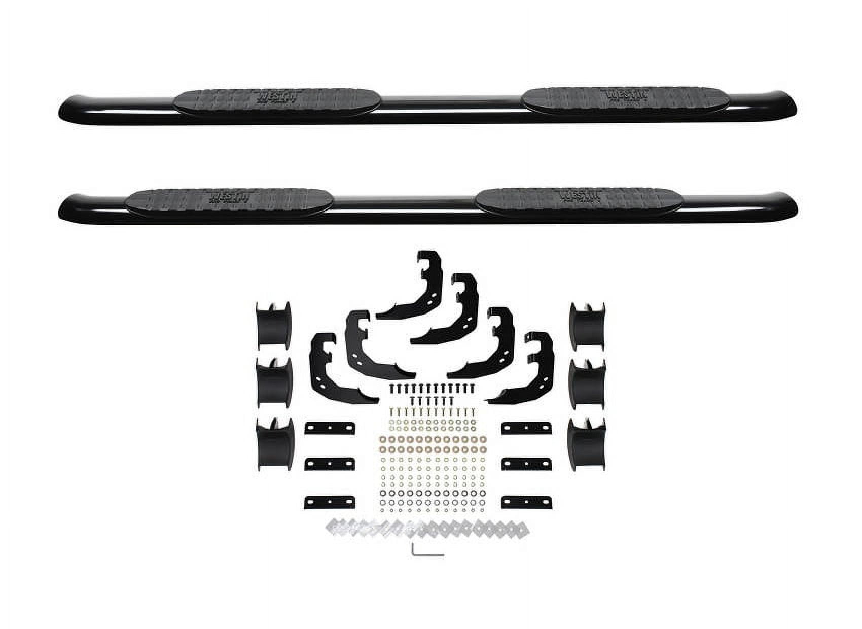 Westin Automotive 21-24085 Steel Oval Black Powder Coated Nerf Bar