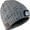 #Grey, variant on GRNSHTS Bluetooth 5.0 Beanie LED Hat , Musical Knitted Cap Wireless Headphone w/ Built-in Stereo Speakers & Mic, Men Women Winter Warm LED Hat, Ideal for Sport Running Skiing Hiking Cycling Camping