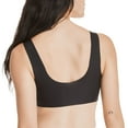 thumbnail image 3 of Hanes Soutien-Gorge Sans Armature Invisible Embrace Comfort Flex Fit pour Femmes, TG, Noir, 3 of 3