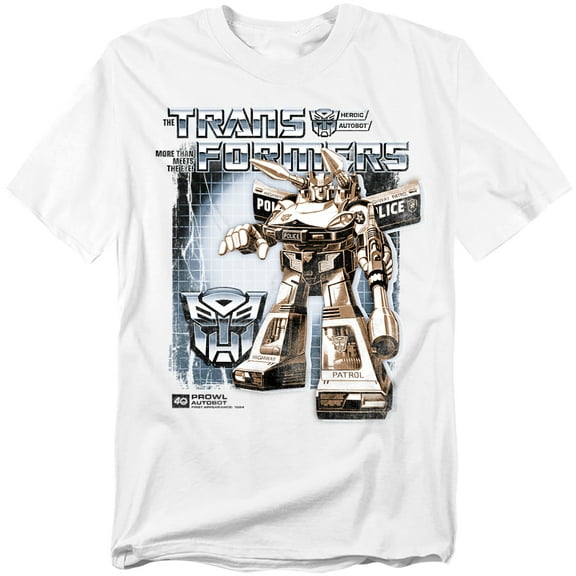 Transformers 40Th Anniversary T-Shirt Prowl Box Unisex Graphic Tee for Men & Women