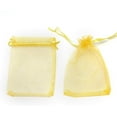 thumbnail image 3 of RUseeN 50Pcs Gold Organza Gift Bags, Mesh Drawstring Favor Bags Jewelry Candy Pouches for Christmas Wedding Party (5x7 Inch), 3 of 6