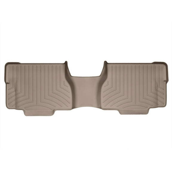 WeatherTech Custom Fit FloorLiners compatible with 2012-2022 Toyota Sequoia - 2nd Row, Tan