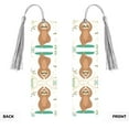 thumbnail image 2 of Kdxio Cute Sloth In Yoga Pose Tree Print Metal Tassel Bookmarks,Perfect Gift for Art Lovers and Bookworms Metal Bookmarks for Women, 2 of 8