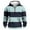 Light Blue, variant on Maplenight Big and Tall Cargo Hoodies for Men Casual Comfy Long Sleeve Quarter Zip Sweatshirt Color Block Striped Trendy Outdoor Pullover Sportswear