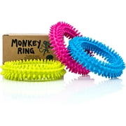 IMPRESA PRODUCTS 3-Pack Spiky Sensory Ring/Bracelet Fidget Toy - Fidgets Toys/Stress Rings for Children & Adults