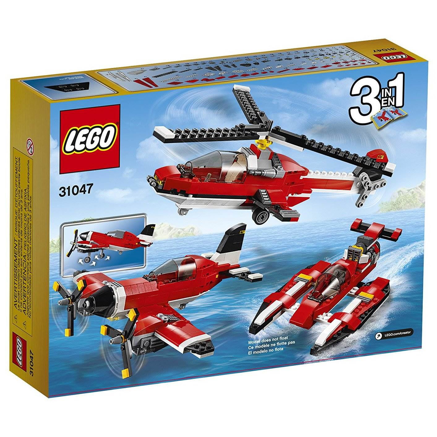 LEGO Creator Propeller Plane, 31047