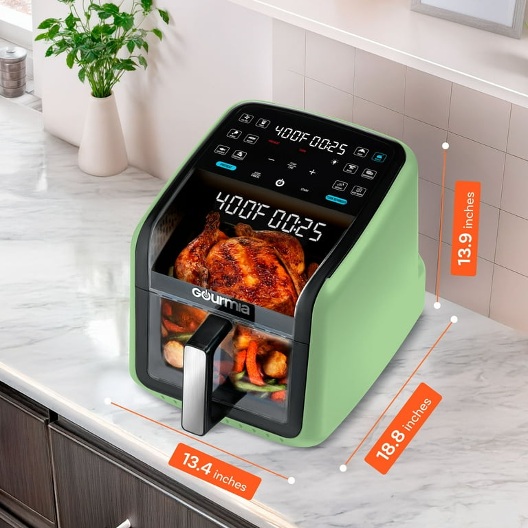 Gourmiaグルミア7-QT DIGITAL AIR FRYERエアフライヤー Gourmia Panorama 7-QT Digital Air Fryer w/ Panoramic View