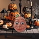 thumbnail image 4 of Decoración de calabaza de Halloween, decoración de calabaza de resina para jardín, decoraciones de Halloween para exteriores, divertidas figuras de calabaza con base pesada, decoración para fiestas d, 4 of 6