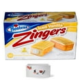 thumbnail image 3 of Hostess Chocolate Devil's Food Zingers (2, 10ct pks) - Vanilla Zingers (2, 10ct pks) - 40 Zingers - Pretzel Stix (6, 1oz trays) - 5 Items Total, 3 of 4