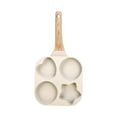 thumbnail image 2 of Sartén Dividida perfecl Para Panqueques 4 Orificios Blanco, 2 of 8