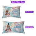 thumbnail image 5 of Happy Birthday Cute Kitten Maine Coon with Cake Gifts Party Hat Quilt Pillowcase Cat Lover Kitten Owner Gifts Throw Pillow Cover Bed Home Decor - 00029, 5 of 5