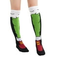 thumbnail image 4 of Women Calf Socks Funny crazy Octopus Chicken Leg Feet Stockings Men Novelty High Socks Gifts, 4 of 8