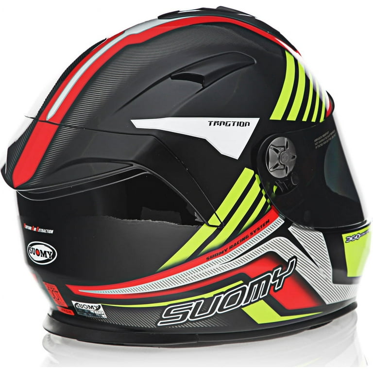 SUOMYスオーミー SR SPORT SSR006F Suomy Sr Sport Attraction Full Face Motorcycle Helmet Red