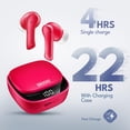 thumbnail image 2 of Auriculares inalámbricos verdaderos Groovz Bluetooth IPx4 color magenta, 2 of 9