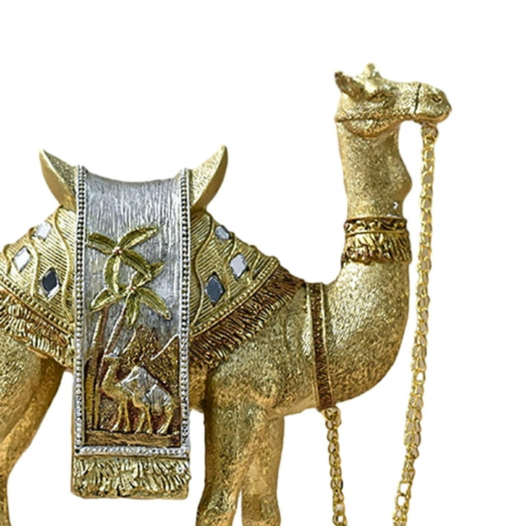  ITOS365 Brass Camel Figurines Sculpture Collectibles Gift Wild  Life Animal Statues Decorative Items Showpiece Home Decoration feng Shui :  Home & Kitchen